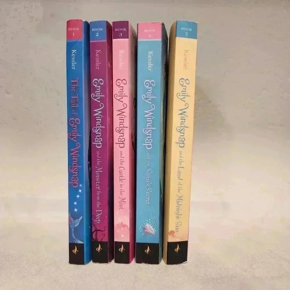 Emily Windsnap Fantasy‎ Book Set, Books 1-5, Ages 8-12, Liz Kessler, Mermaids